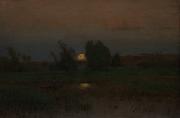 George Inness Moonrise oil painting reproduction